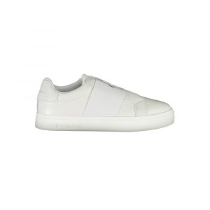 Calvin Klein Weißes Leder Damen Sneaker