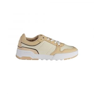 Tommy Hilfiger Beige Leder Damen Sneaker