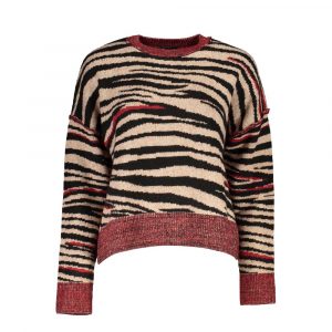 Desigual Roter Stoffpullover
