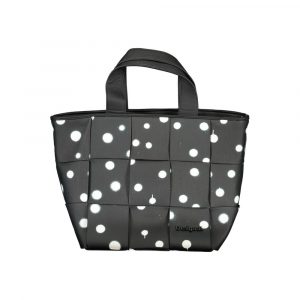 Desigual Schwarze Polyethylen-Handtasche