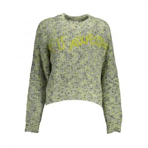 Desigual Grüner Polyester-Pullover