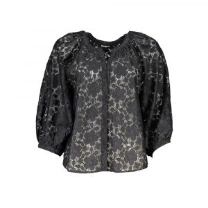 Desigual Schwarzes Polyesterhemd