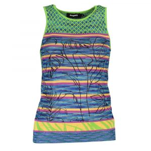 Desigual Grünes Baumwoll-Tank-Top