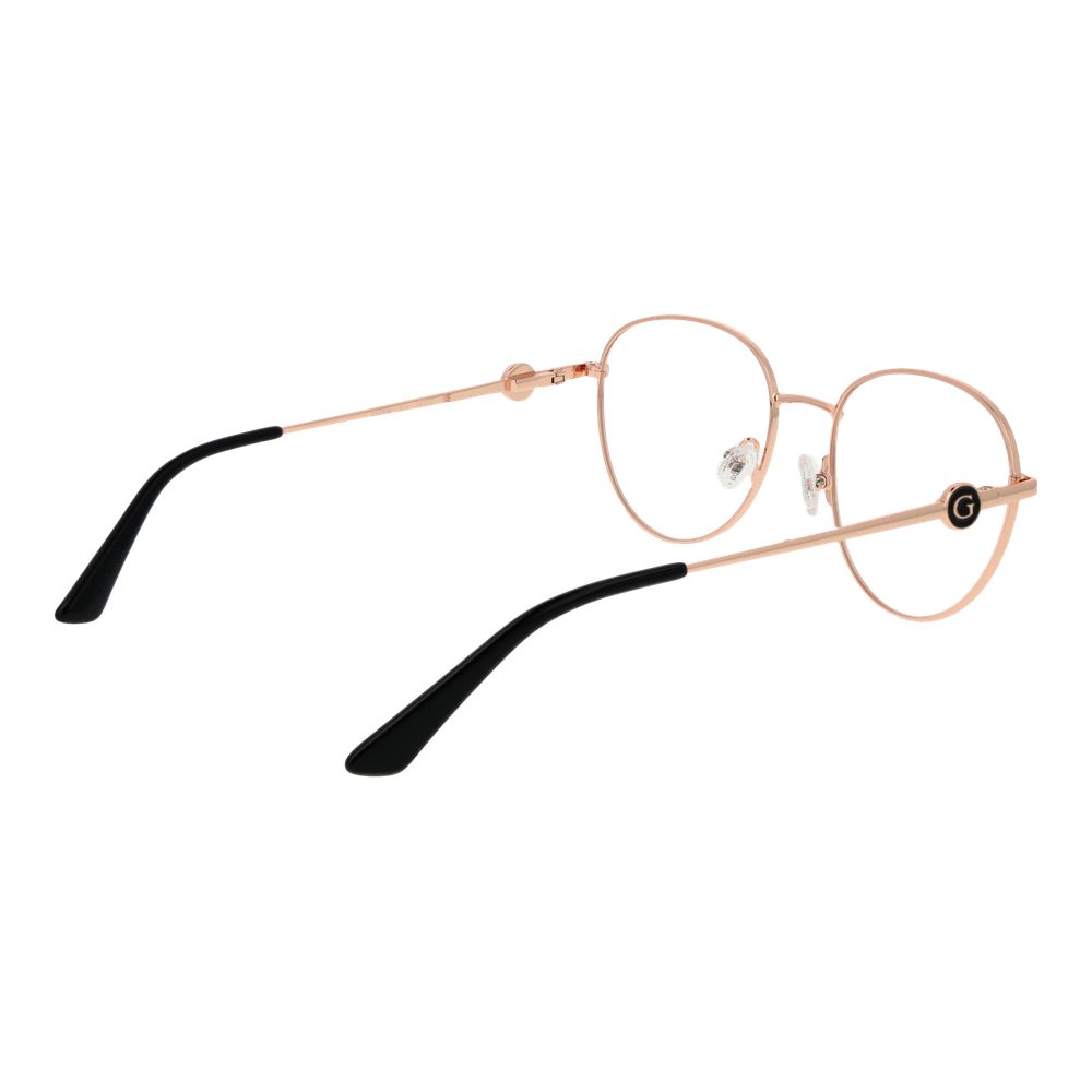 Guess Brille mit Roségold-Metallrahmen – Bild 3