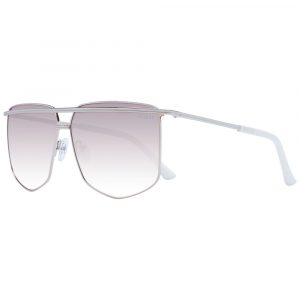 Guess Silberne Sonnenbrille mit Metallrahmen