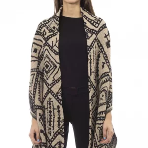 Alpha Studio Brauner Wollschal für Frauen