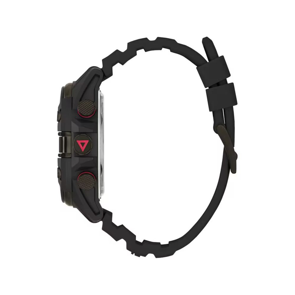 Guess Schwarze Uhr aus Harz – Bild 2