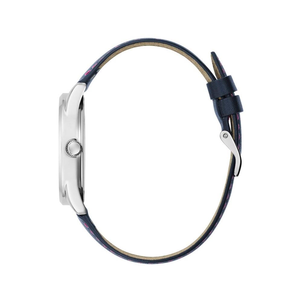 Guess Blaue Lederuhr – Bild 2