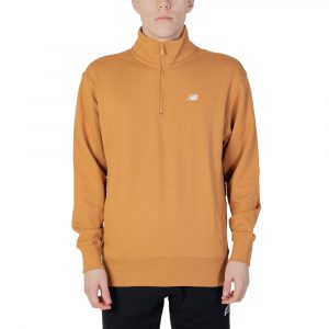 New Balance Braunes Baumwoll-Sweatshirt