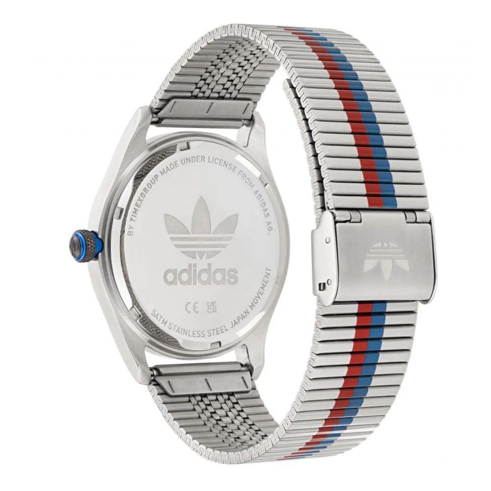 Adidas Graue Uhr aus Edelstahl – Bild 3