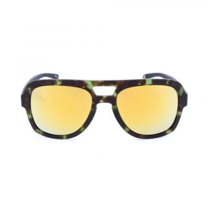 Adidas Braune Acetat-Sonnenbrille