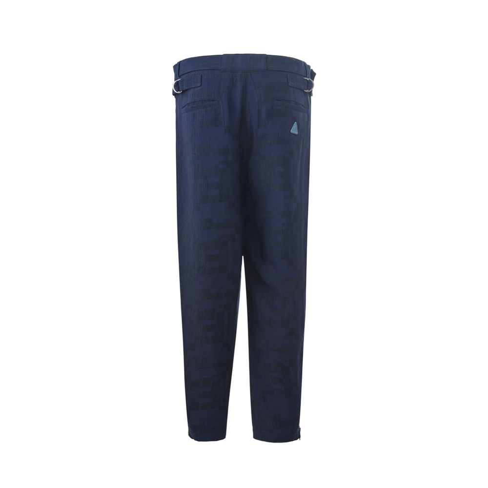 Emporio Armani Casual-Hose aus Leinen in Blau – Bild 2