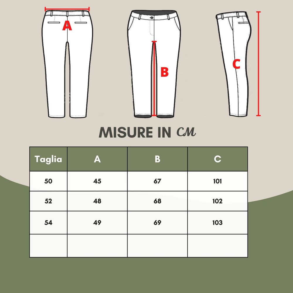 Emporio Armani Casual-Hose aus Leinen in Blau – Bild 4