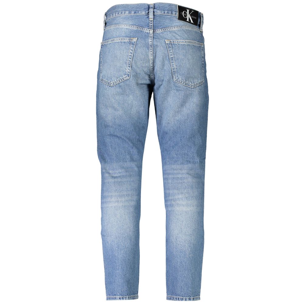 Calvin Klein Blaue Baumwolle Männer Jeans – Bild 2