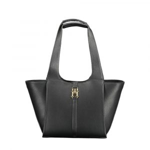 Tommy Hilfiger Schwarz Polyethylen Frauen Handtasche