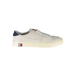Tommy Hilfiger Weißes Leder Herren Sneaker
