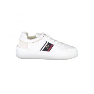 Tommy Hilfiger Sneaker aus weißem Polyester