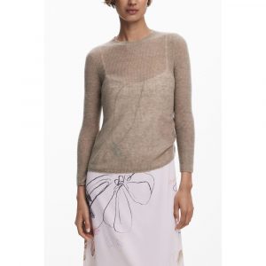 Desigual Weißes Polyester-Damenkleid