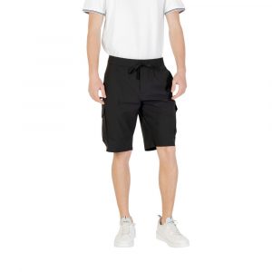 Hugo Boss Schwarze Polyester-Bermudas