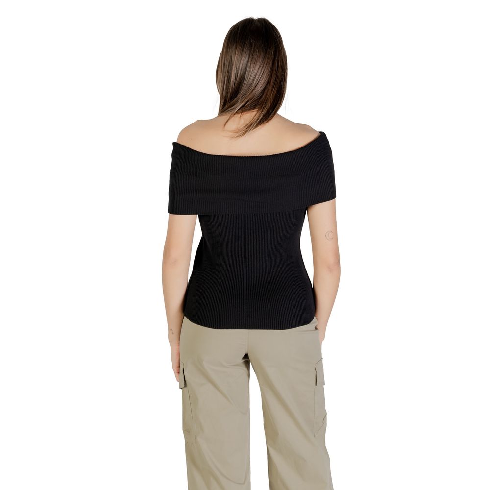 Only Schwarzer Polyester-Pullover – Bild 2