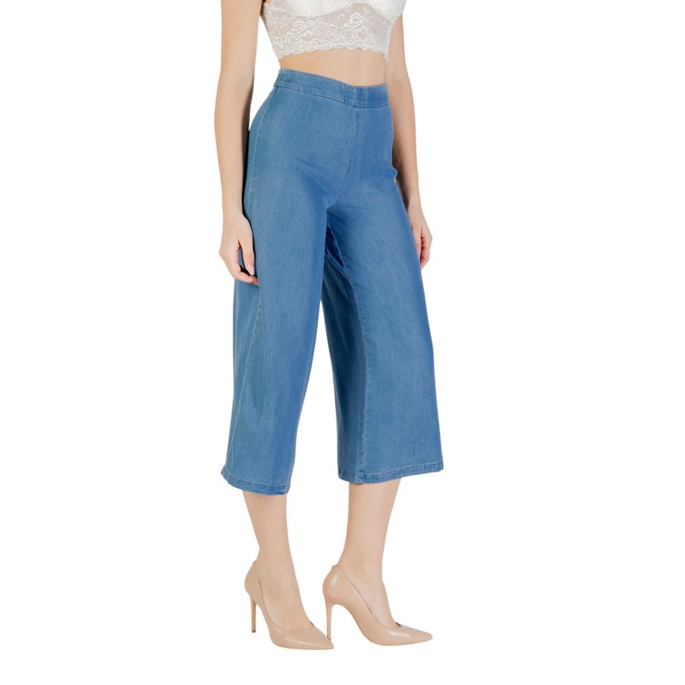 Only Blaue Lyocell-Kurzhose – Bild 3