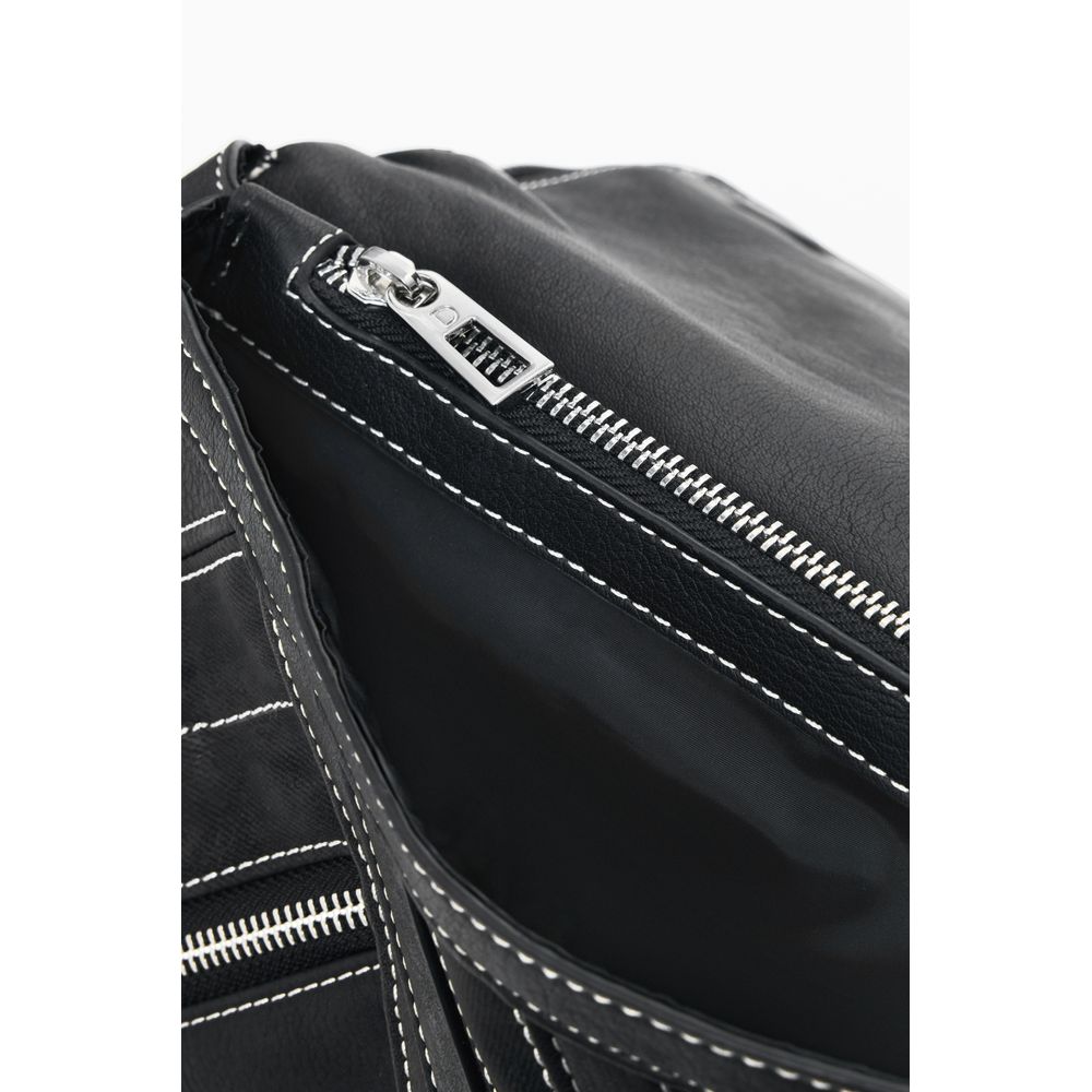 Desigual Schwarzer Polyethylen-Rucksack für Frauen – Bild 3