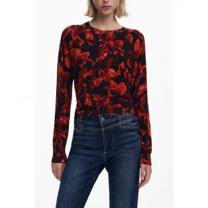 Desigual Schwarzer Viskose Pullover für Frauen
