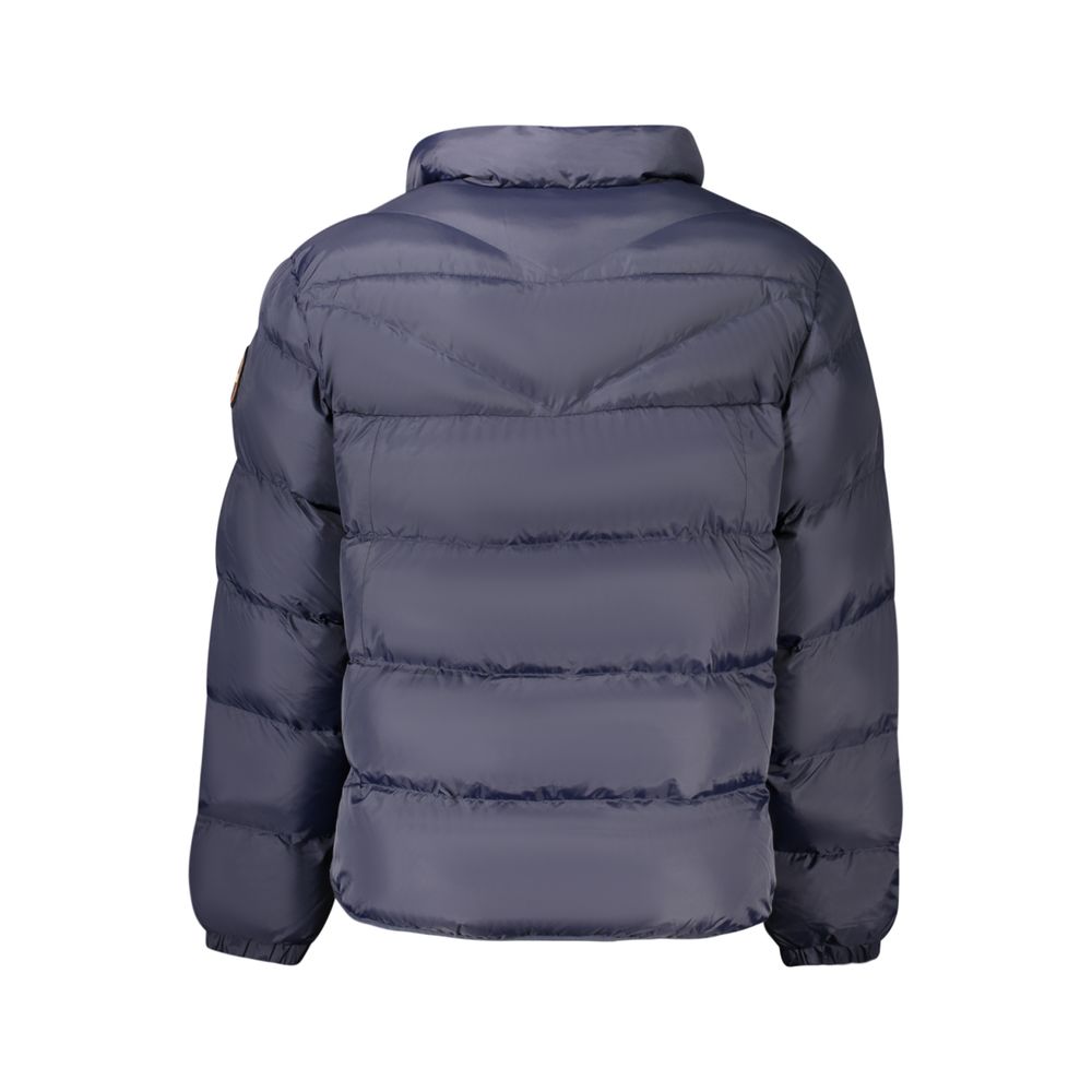 Napapijri Blaue Polyamid Herren Jacke – Bild 2