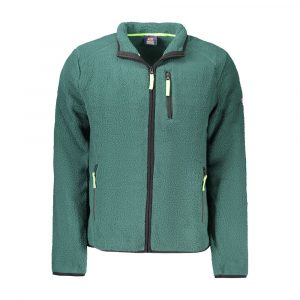 Norway 1963 Grüner Polyester-Pullover für Männer