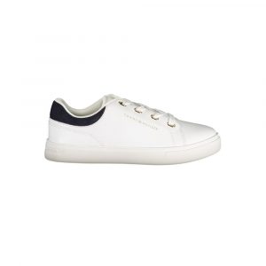 Tommy Hilfiger Weiße Leder-Sneaker für Damen