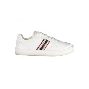 Tommy Hilfiger Weiße Leder-Sneaker für Damen