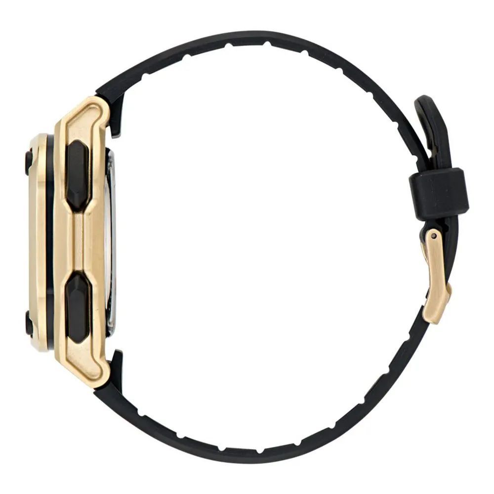 Adidas Schwarze Synthetik Sportuhr – Bild 3