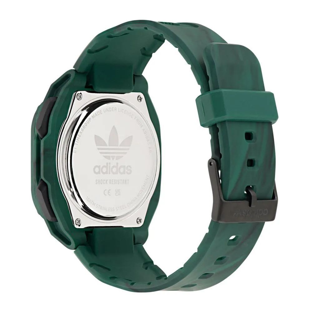 Adidas Grüne Synthetik Digitaluhr – Bild 3