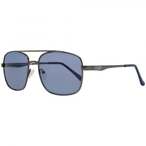 Guess Metall-Sonnenbrille in Schwarz