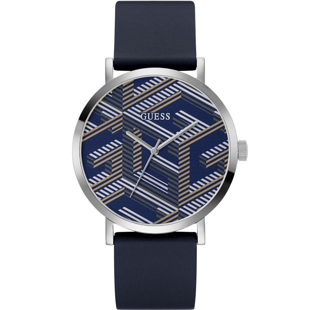 Guess Synthetische Blaue Armbanduhr