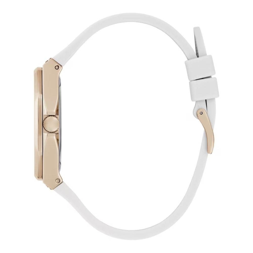 Guess Weiße Synthetik-Armbanduhr – Bild 2