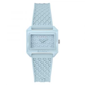 Guess Synthetische Armbanduhr in Blau