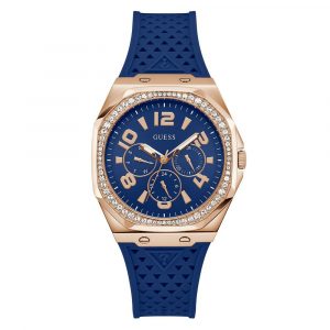 Guess Blaues Armbanduhr aus Synthetik