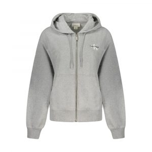 Calvin Klein Grauer Baumwoll-Sweatshirt