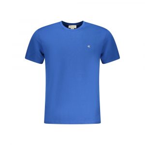Calvin Klein Baumwoll-T-Shirt in Blau