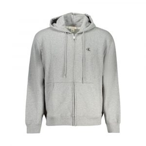 Calvin Klein Grauer Baumwoll-Sweatshirt