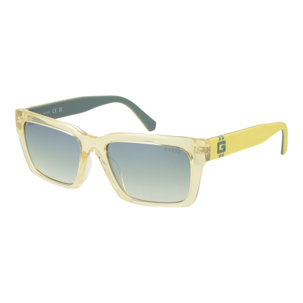 Guess Gelbe Sonnenbrille aus Edelstahl
