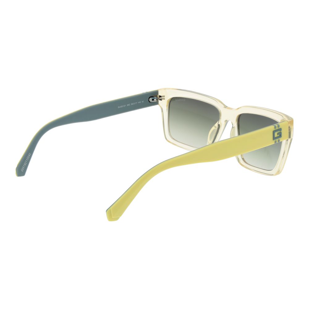 Guess Gelbe Sonnenbrille aus Edelstahl – Bild 3