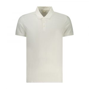 Calvin Klein Baumwoll-Poloshirt in Weiß