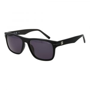 Fila Sonnenbrille aus schwarzem Celluloseacetat