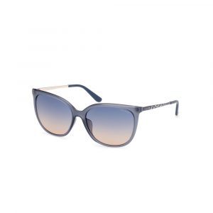 Guess Blaue Resin-Sonnenbrille