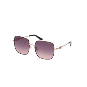 Guess Metall-Sonnenbrille in Schwarz