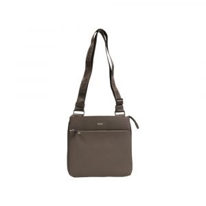 Hugo Boss Kuriertasche aus grünem Leder