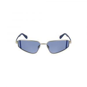 Calvin Klein Graue Metall-Sonnenbrille für Frauen