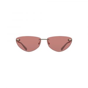 Calvin Klein Rosa Metall Damen Sonnenbrille